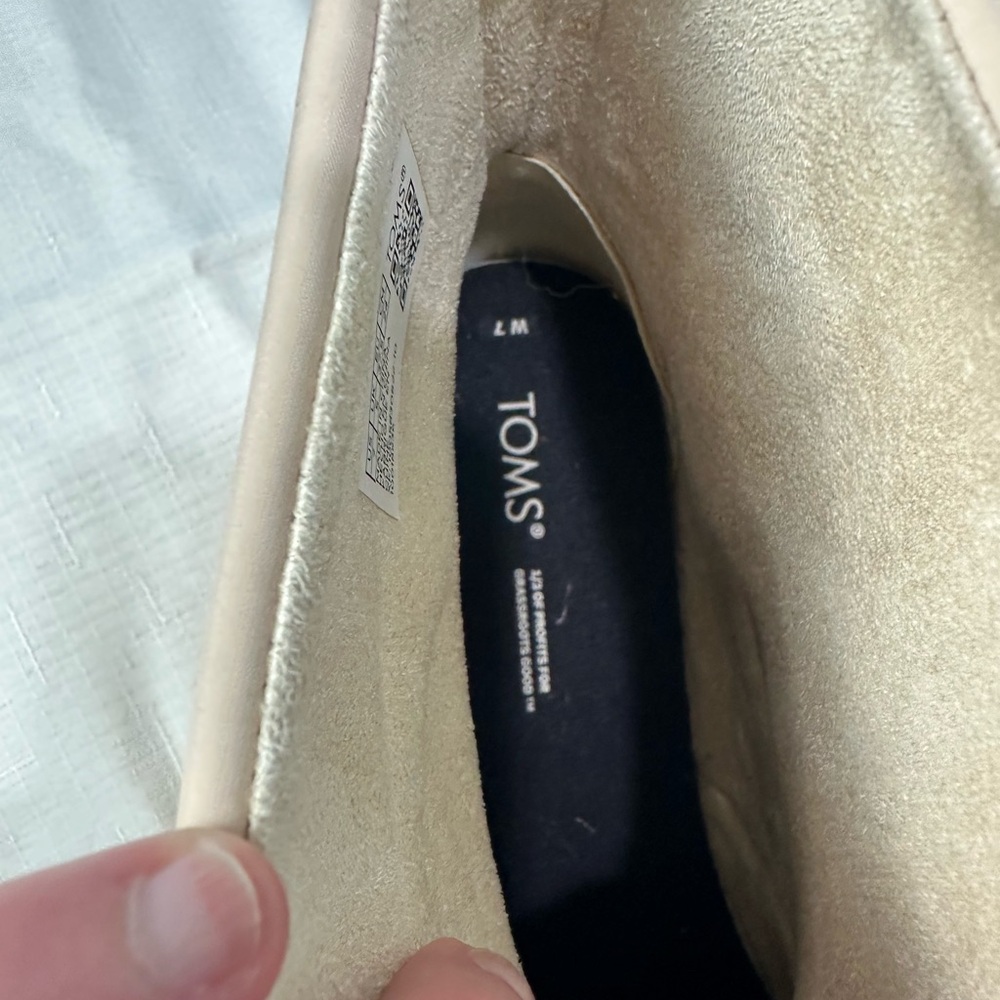 NWT TOMS Reprieve Mallow Puffer Boots Cream Size 7 - Picture 5 of 7